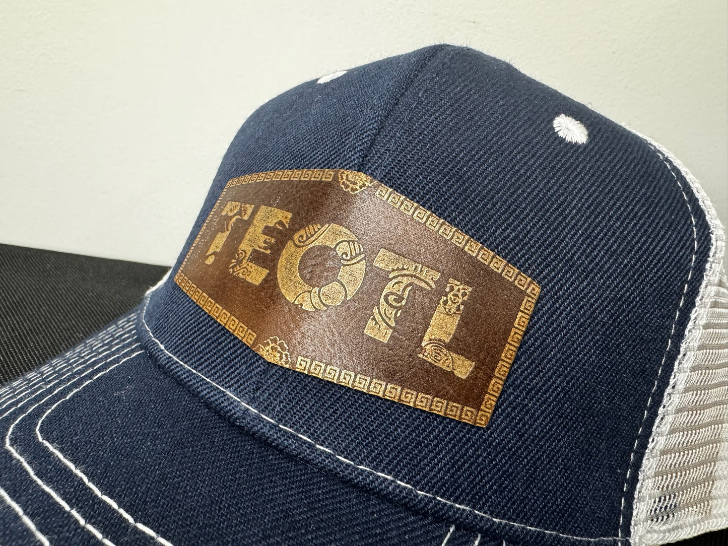 Budget Friendly Trucker hat with personalized patch - BULK DISCOUNTS AVAILABLE!