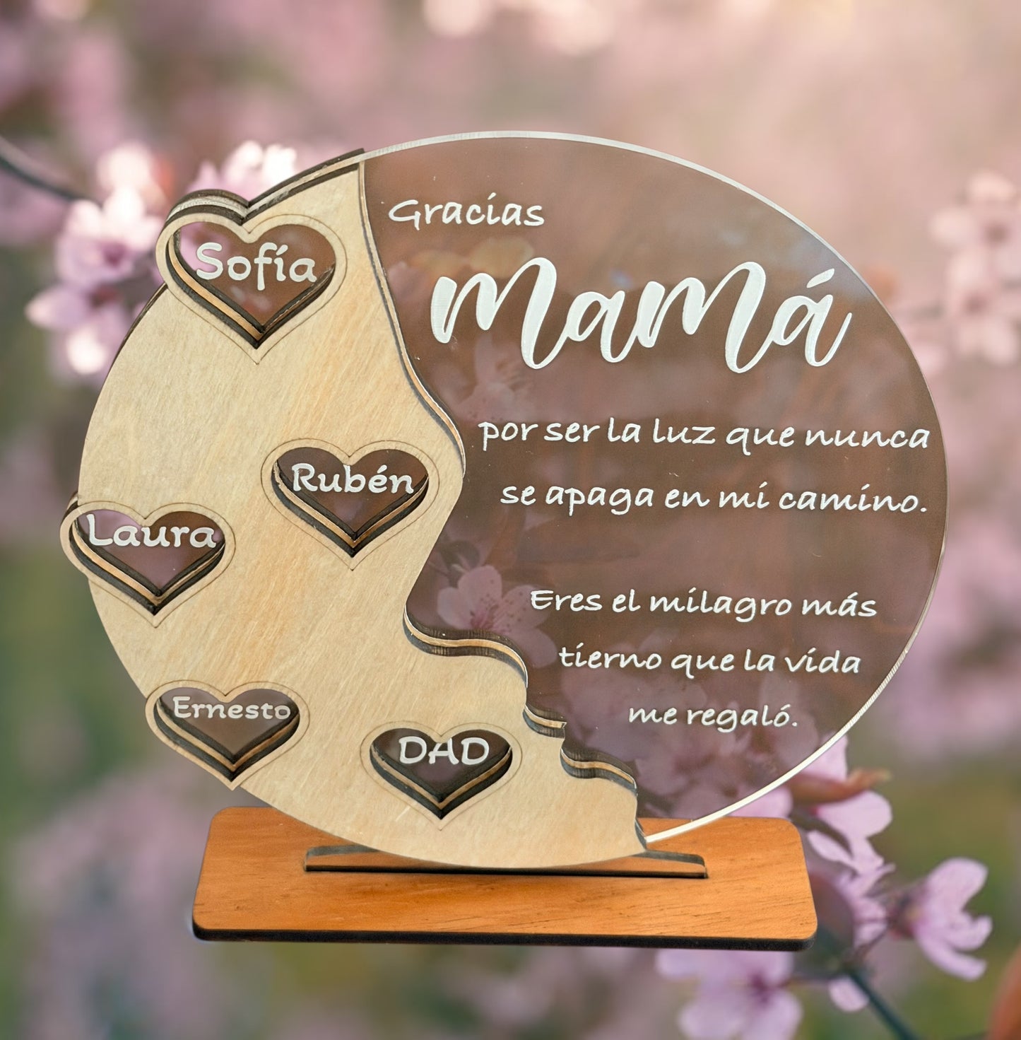 LED Mom Appreciation Plaque