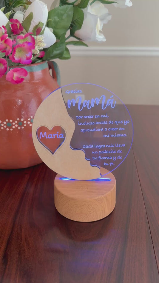 LED Mom Appreciation Plaque